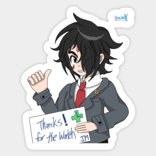 Original Characters Art Sticker